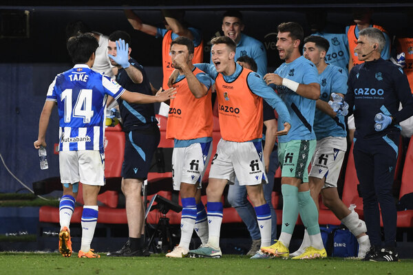 Versus / Real Sociedad triunfó ante el Osasuna y sigue en zona de clasificación a la Champions