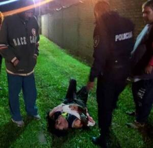 Mondaha fue reducido por sus víctimas y entregado a la Policía