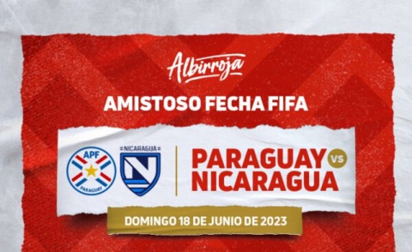 Albirroja jugará en junio ante Nicaragua