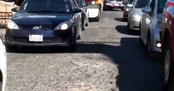 La Nación / Ciudadanos denuncian pésimas condiciones de las calles en San Lorenzo