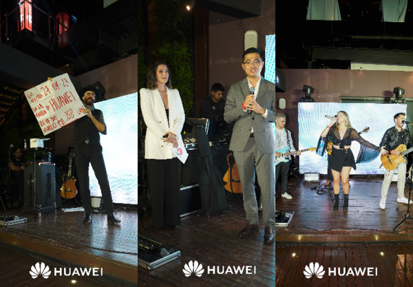 (GALERIA) Huawei regaló a los periodistas magia, música y mucha diversión