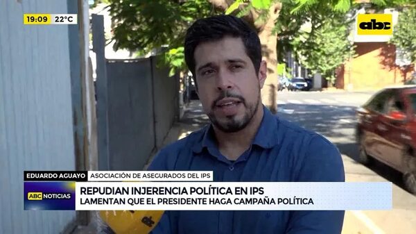 Video: Repudian injerencia política en IPS - ABC Noticias - ABC Color
