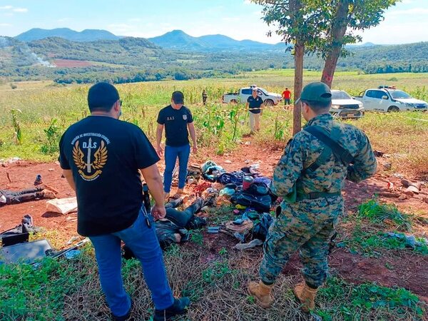 Eliminan en la Cordillera del Ybytyruzú a cuatro supuestos secuestradores - Policiales - ABC Color