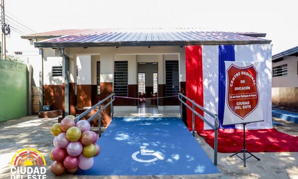 Municipalidad de CDE inaugura múltiples obras en el Centro Regional de Educación – Diario TNPRESS