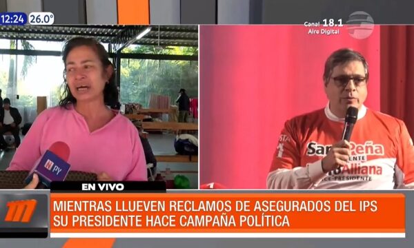 Presidente del IPS "baila", mientras asegurados "lloran" | Telefuturo