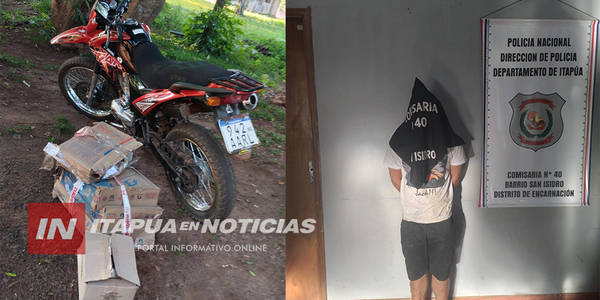 HURTÓ OBJETOS Y CUANDO ESTABA POR DARSE A LA FUGA FUE REDUCIDO - Itapúa Noticias