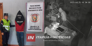 VIO AL HOMBRE QUE INGRESÓ A HURTAR A SU NEGOCIO Y DIO AVISO A LA POLICÍA - Itapúa Noticias