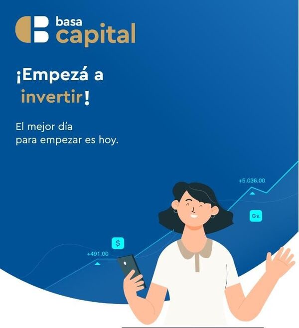 Convertite en un inversor de forma fácil, segura y 100% digital con Basa Capital
