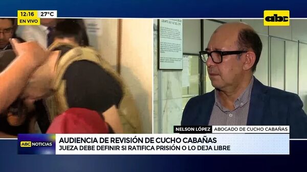 Video: Audiencia de revisión de Cucho Cabañas - ABC Noticias - ABC Color