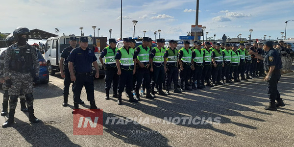 POLICÍA NACIONAL PREPARA GRAN OPERATIVO PARA ELECCIONES EN ITAPÚA - Itapúa Noticias
