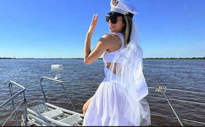 Jessi Torres y su despedida de soltera ¡sobre el Río Paraguay!