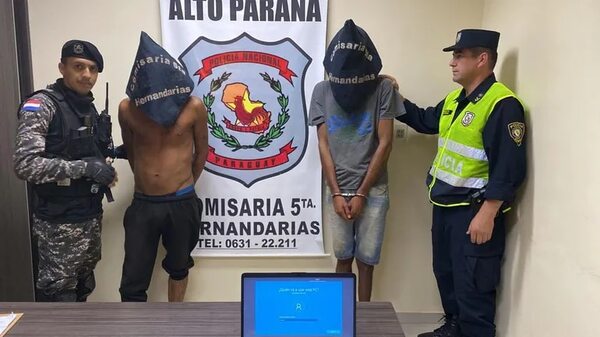 Video: detienen a presuntos ladrones y recuperan computadora hurtada de concejal - ABC en el Este - ABC Color