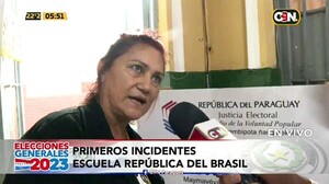 Nervios y confrontaciones en la Escuela República del Brasil - C9N