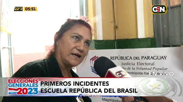 Nervios y confrontaciones en la Escuela República del Brasil - C9N
