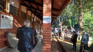 Reclamo de votantes en el CRECE para apertura de portón - La Clave