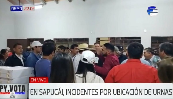 Jornada de comicios inicia con algunos incidentes