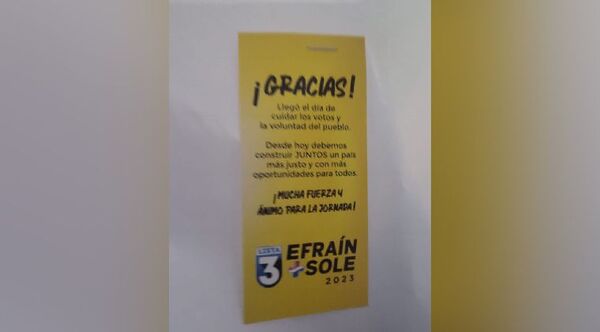 Diario HOY | Hallan kits de alimentos con propaganda electoral de la Concertación