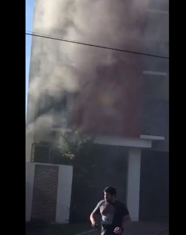 Hotel se incendia en CDE