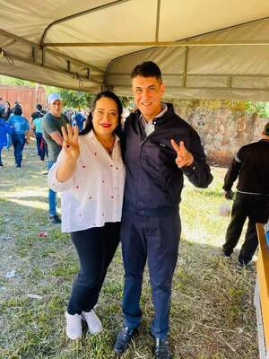 Candidata a gobernadora de Amambay por la Concertación Nacional votará en el CRE - Radio Imperio