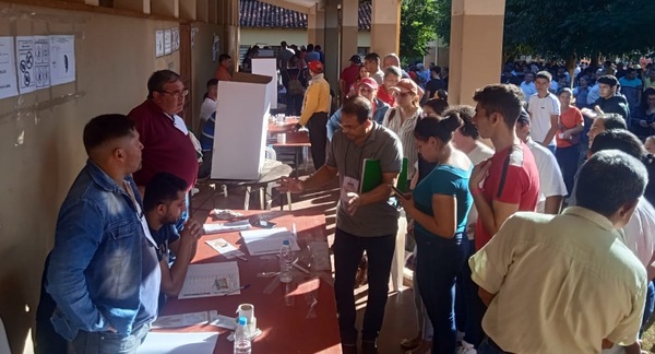 Alrededor de 13 mil personas habilitadas para sufragar en San José de los Arroyos - Noticiero Paraguay