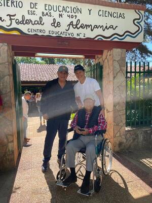 Elector de 101 años enterneció las redes sociales - trece