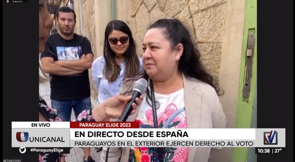 España: Paraguaya vota por primera vez desde que salió del país - Unicanal