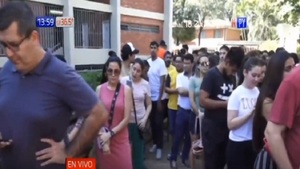Importante participación juvenil en jornada electoral - Noticias Paraguay