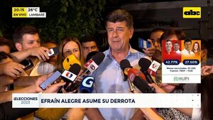 Elecciones Paraguay 2023: habla Efraín Alegre y reconoce victoria a Peña - ABC Noticias - ABC Color