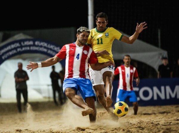 Se jugó la primera final de la CONMEBOL Liga Evolución 2022 de Fútbol Playa - APF