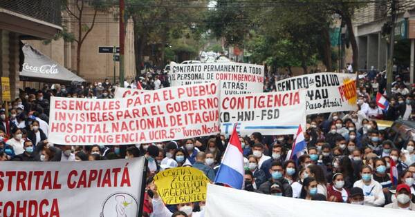 La Nación / Día de los trabajadores: enfermeras pasan movilización para el 9 de mayo