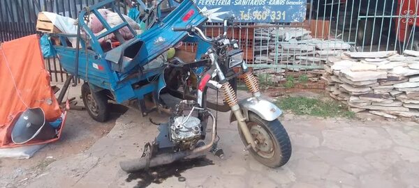 Ebrio al volante choca contra un motocarro y deja dos heridos graves - Policiales - ABC Color