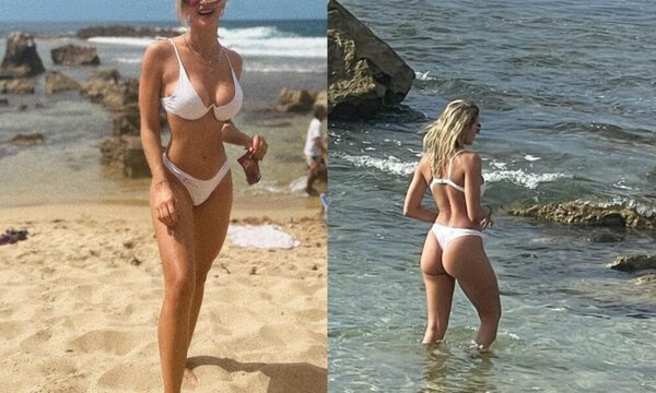 Miss Universo Paraguay mostró cuerazo en Puerto Rico previa a una boda
