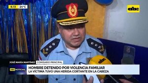 Video: Un hombre fue detenido por violencia familiar - ABC Noticias - ABC Color