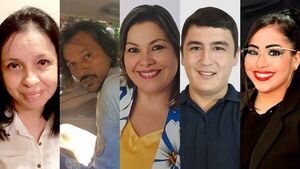 Los 5 senadores electos de Cruzada Nacional, partido de Payo Cubas