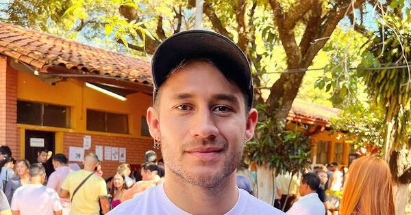 La Nación / Tito Torres votó por primera vez: “Tuve que pasar por una desgracia para darme cuenta de la importancia”