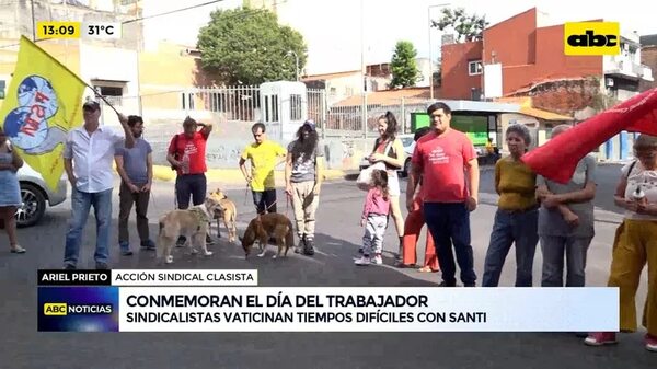 Video: Conmemoran el día del trabajador - ABC Noticias - ABC Color
