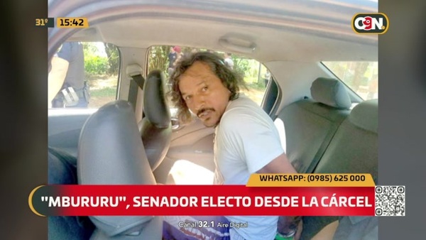 "Mbururu", senador electo desde la cárcel - C9N