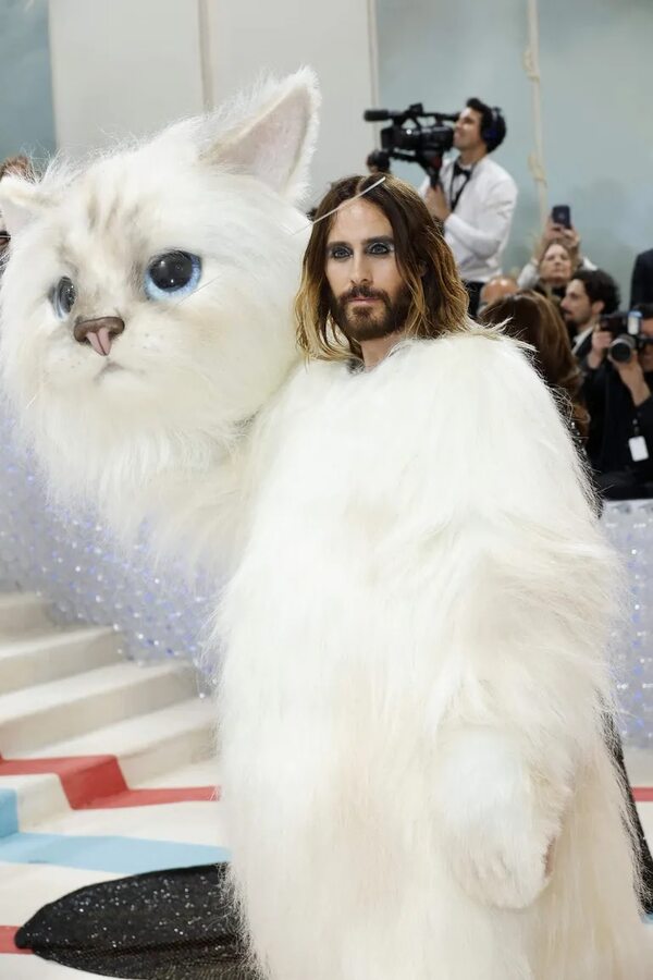 Jared Leto se disfraza de gato para la Met Gala - Gente - ABC Color