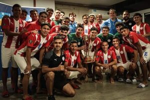Los Pynandi comparten el título de la Liga Evolución  con Brasil - Polideportivo - ABC Color