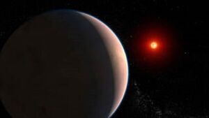 Hallan indicios de vapor de agua en exoplaneta visto por el James Webb