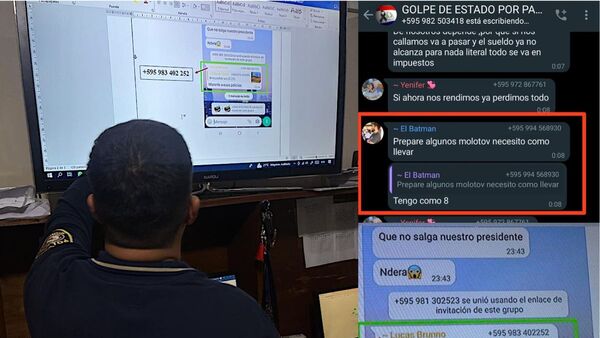 Policía rastrea a vándalos que amenazan por WhatsApp