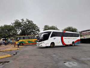 Regularizan servicios de buses al interior del páis
