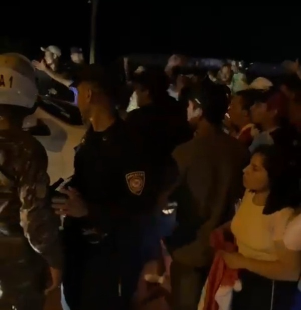Varios detenidos por incidentes en manifestación a favor de Payo Cubas - Radio Imperio