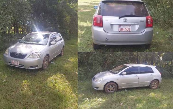 Tras asalto y toma de rehén a una familia recuperan vehículo robado en Coronel Oviedo – Prensa 5
