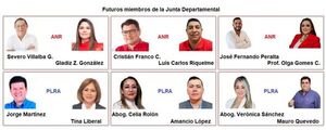 Junta azulgrana en el Amambay; estará integrada por 6 colorados y 6 liberales