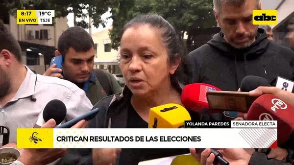 Video: “Sabotaje de elecciones”, según Yolanda Paredes - ABC Noticias - ABC Color