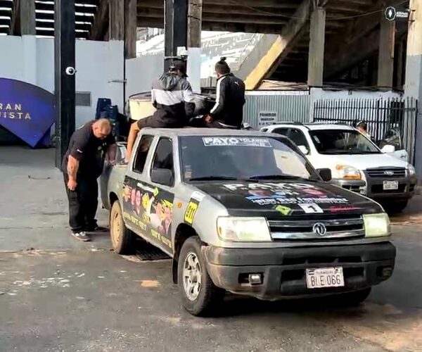 Los vínculos de la barra de Olimpia en bolonquis de Payo