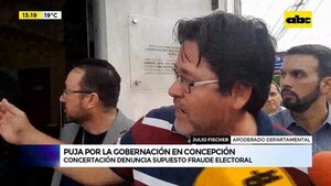 Video: Puja por la gobernación en Concepción - ABC Noticias - ABC Color