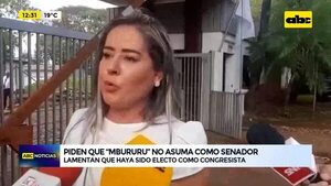 Video: Piden que Mbururu no asuma como senador - ABC Noticias - ABC Color