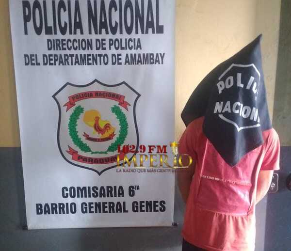 Joven de 20 años cayó con una caja acústica robada en el barrio María Victoria - Radio Imperio